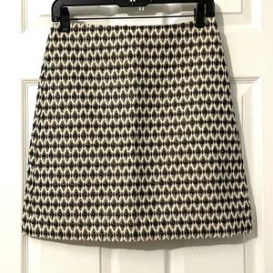 LOFT Gold Sparkly Skirt